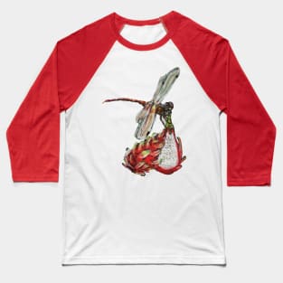 Dragon Fly Fruit Baseball T-Shirt